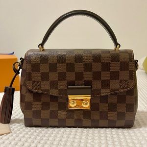 Louis Vuitton Damier Ebene Croisette Crossbody